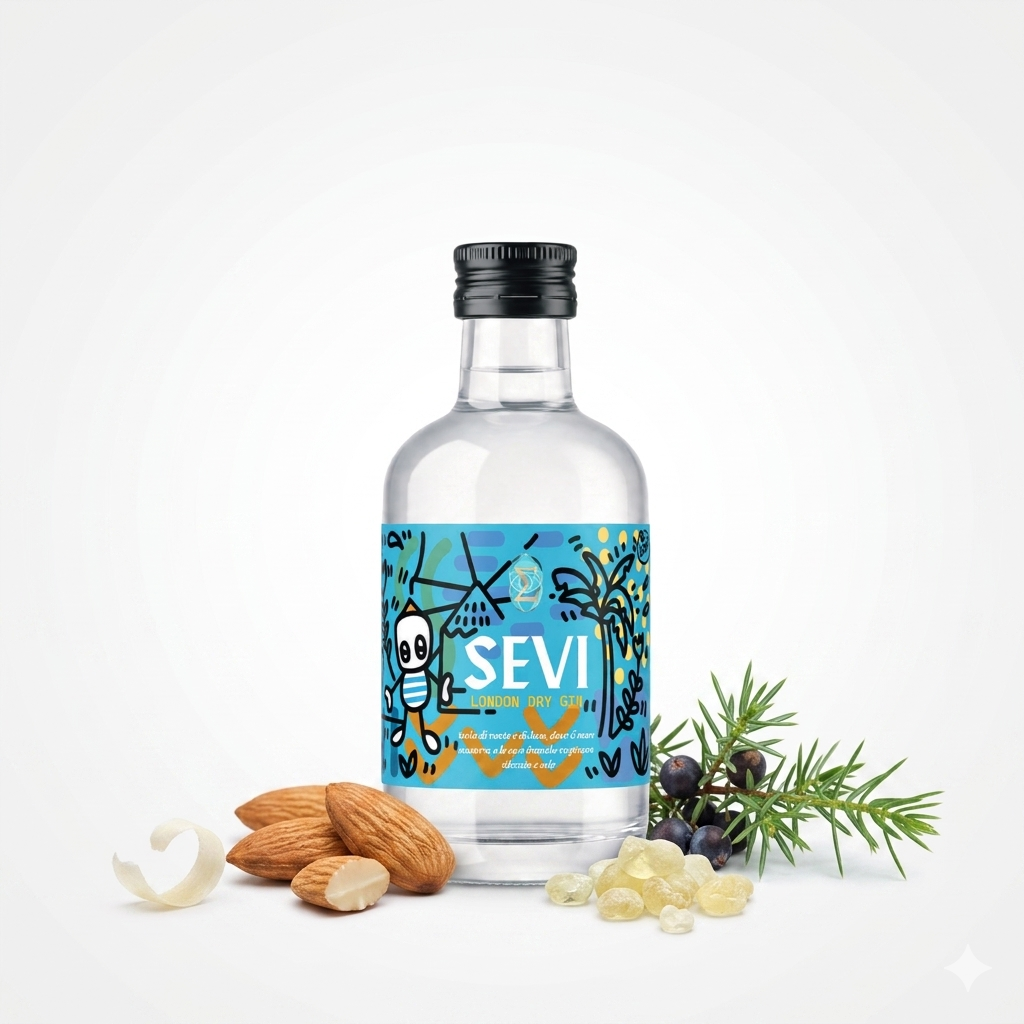 SEVI LONDON DRY GIN 5 CL