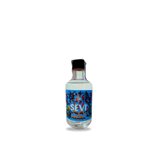 SEVI London Dry Gin 5 cl – Gin Artigianale Italiano in Miniatura