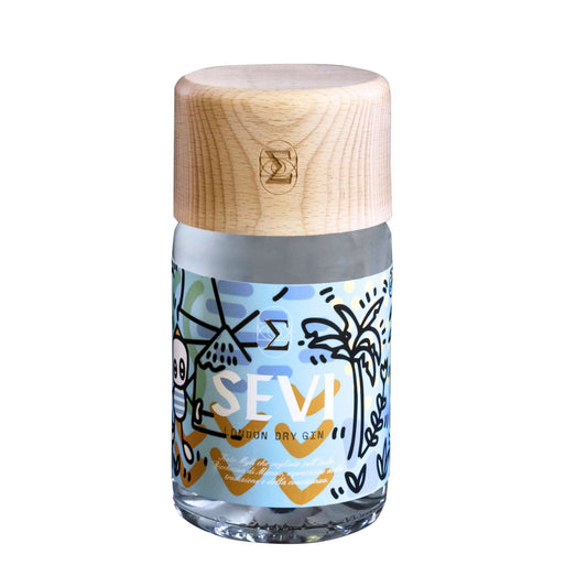 SEVI GIN - LONDON DRY GIN - BLU