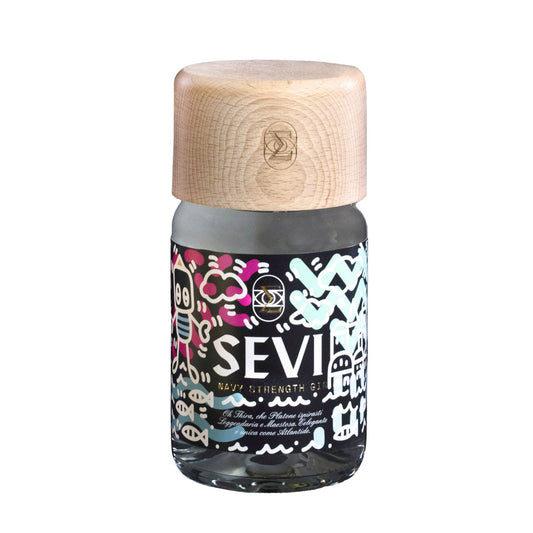 SEVI GIN - NAVY STRENGTH GIN - NERO